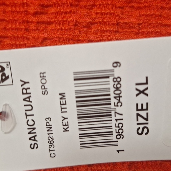 NWT Sanctuary Womens Textured Tie Button Up Top - Picture 6 of 9